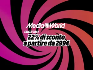 Single’s Day 2024 MediaWorld: Sconti del 22% su Elettronica e Elettrodomestici per Titolari MW Card