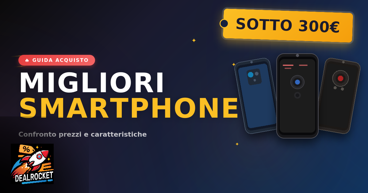 Migliori Smartphone sotto 300€ (Dicembre 2025) | Guida