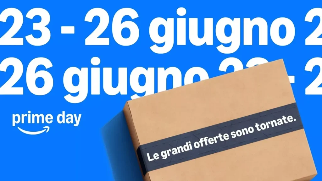 Amazon Prime Day 2026: 4 giorni di offerte dal 23 al 26 giugno, tutto quello che devi sapere