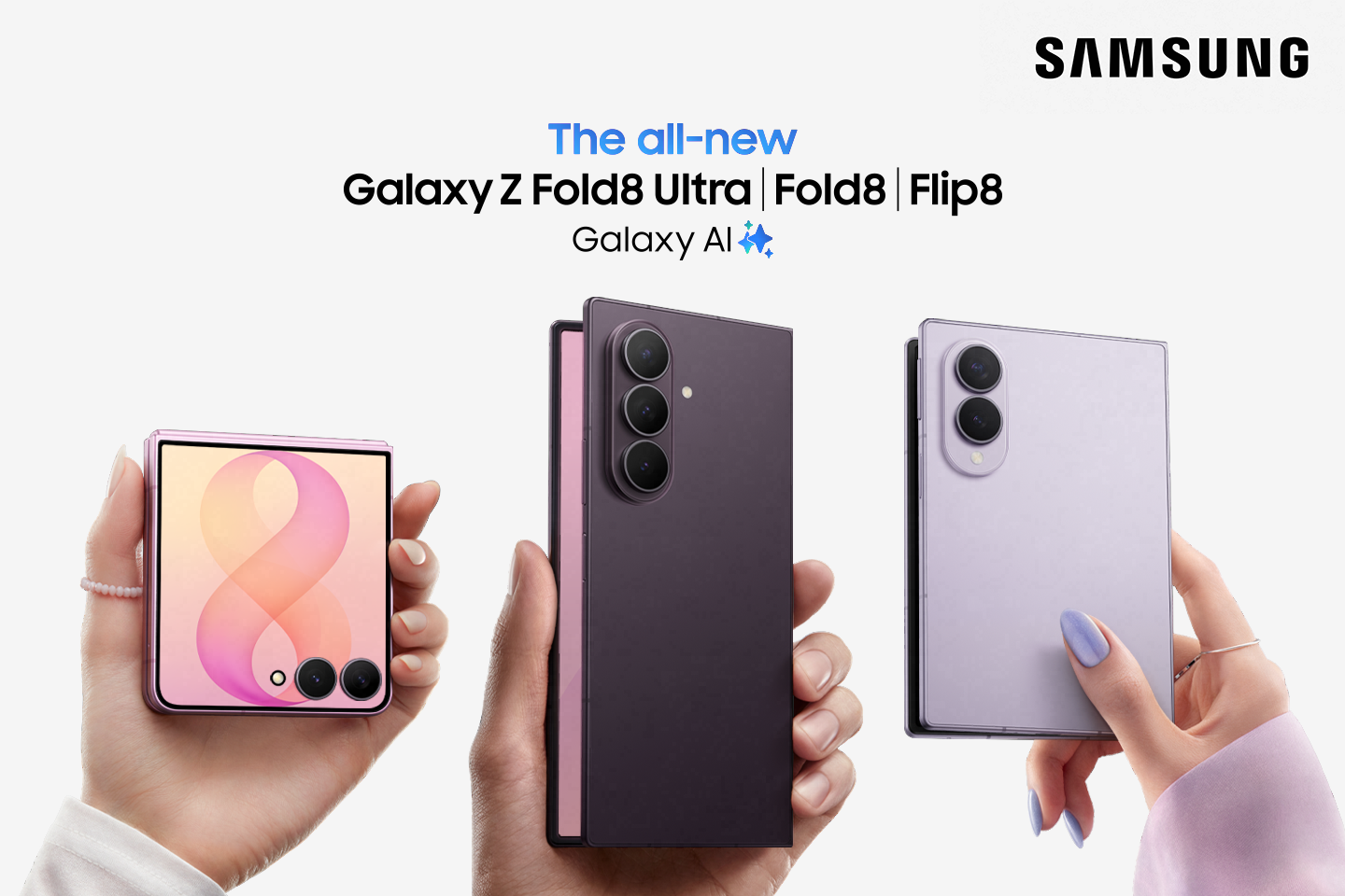Samsung Galaxy Z Fold8, Fold8 Ultra e Flip8: specifiche, prezzi e cosa cambia davvero